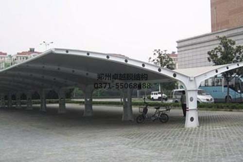 安陽金地廣場膜結(jié)構車棚